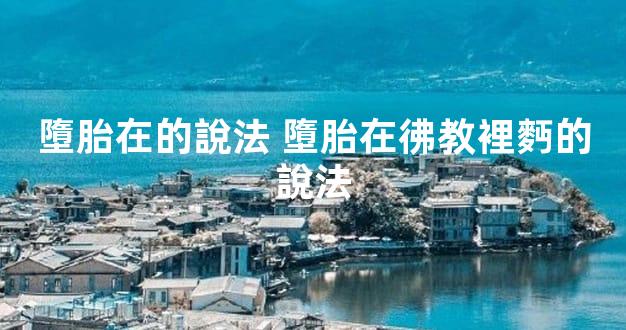 墮胎在的說法 墮胎在彿教裡麪的說法